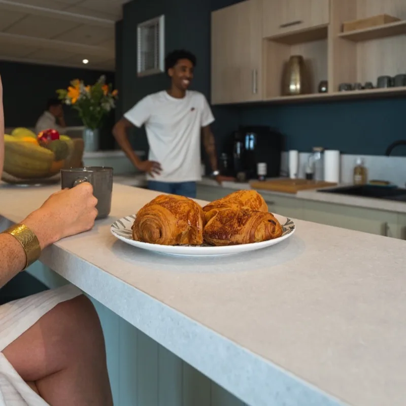 Petit-déjeuner et collation au POD Coworking Rennes