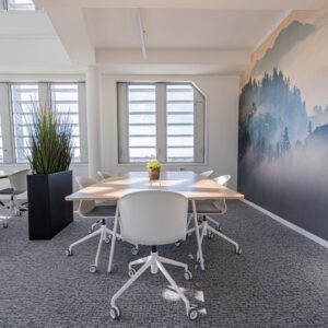 Salle de réunion équipée au POD Coworking Rennes